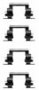 HELLA 8DZ 355 203-721 Accessory Kit, disc brake pads